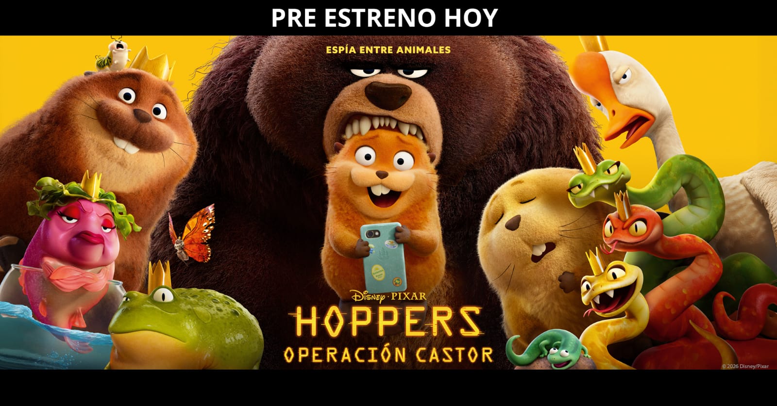 Hoppers - 26 de Febrero solo en cines
